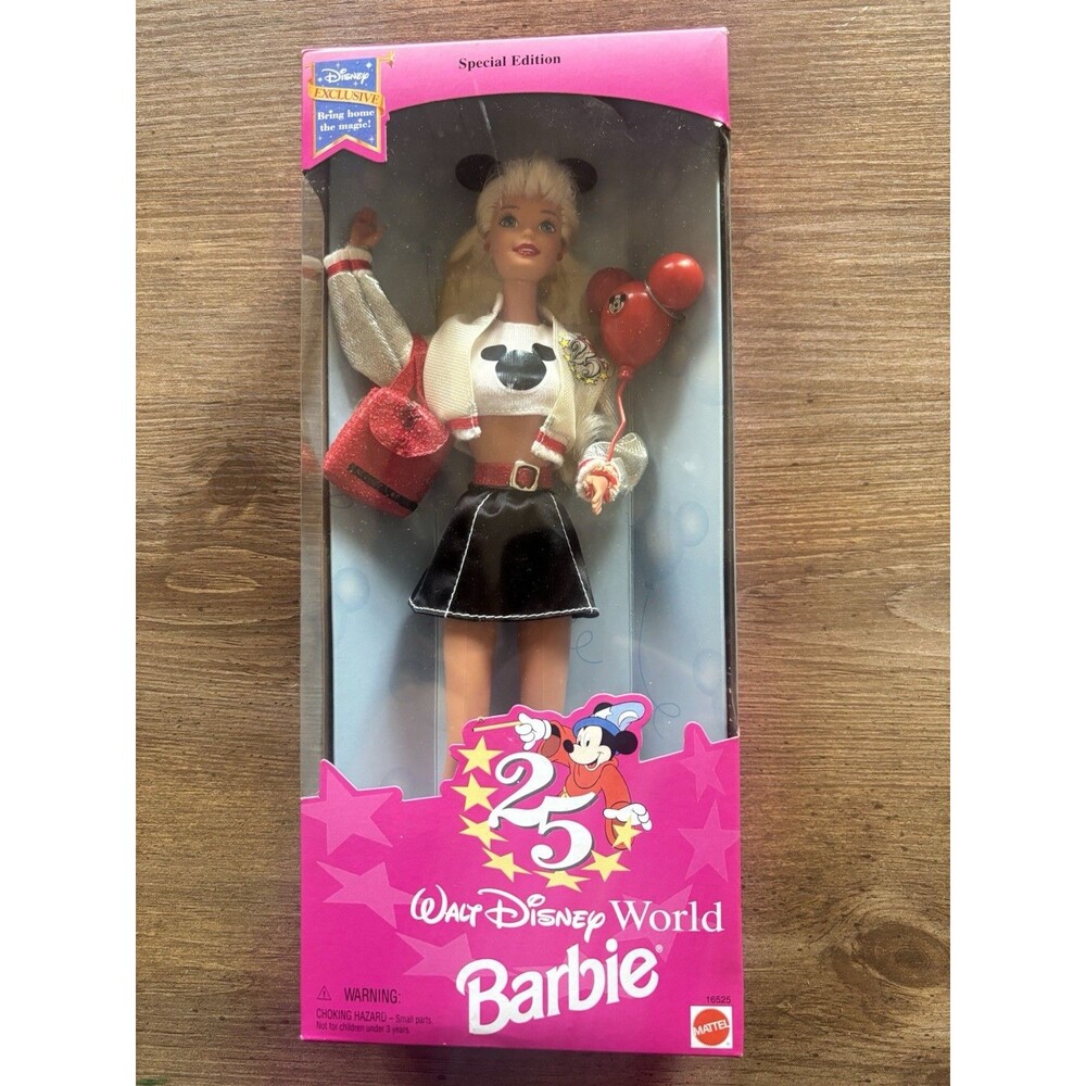 1996 Walt Disney World 25th Anniversary Barbie Special Edition NRFB